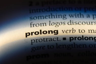 bir sözlüğü'ndeki sözcüğü uzatmak. kavram uzatmak.