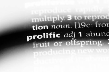 bir sözlüğü'ndeki üretken sözcüğü. üretken kavram.