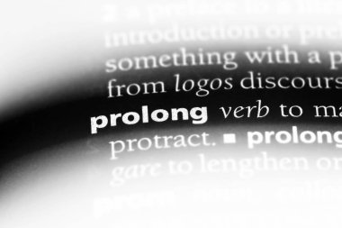 bir sözlüğü'ndeki sözcüğü uzatmak. kavram uzatmak.