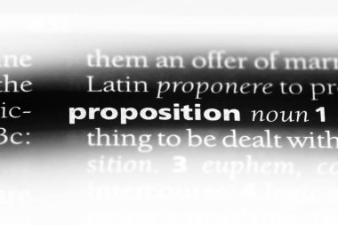 teklifim Word'de bir sözlük. teklifim kavramı.