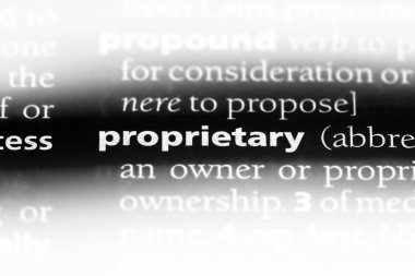 özel sözcük sözlüğe. mülkiyet kavramı.