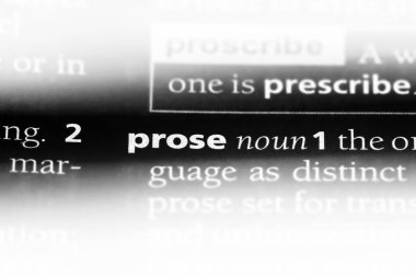 Nesir Word'de bir sözlük. Nesir kavramı.