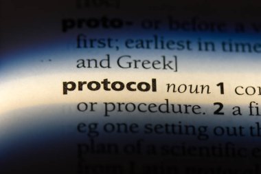 iletişim kuralı Word'de bir sözlük. iletişim kuralı kavramı.