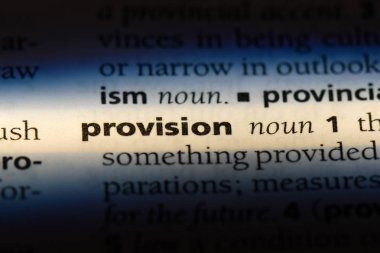 Word'de bir sözlük hazırlamak. hüküm kavramı.