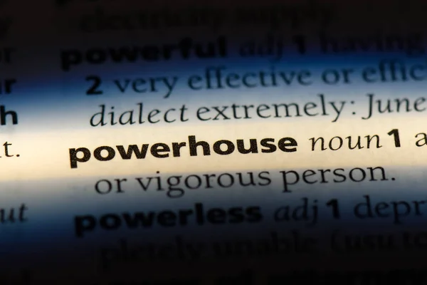 Elektrik Santrali Word Bir Sözlük Güç Merkezi Kavramı — Stok fotoğraf