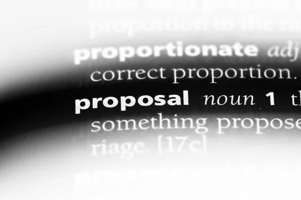 辞書で単語を提案 提案のコンセプト — ストック写真