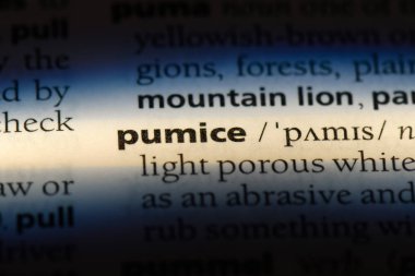 Ponza Word'de bir sözlük. Ponza kavramı.