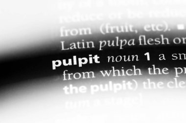 minber Word'de bir sözlük. minber kavramı.