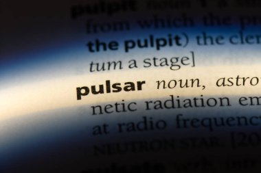Pulsar Word'de bir sözlük. Pulsar kavramı.