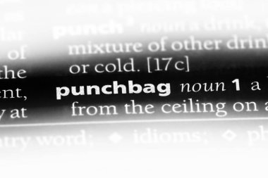 punchbag sözcük sözlüğe. punchbag kavramı.