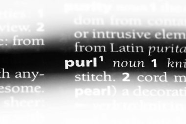 bir sözlüğü'ndeki sözcüğü purl. çağıltı kavramı.