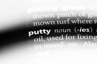 bir sözlüğü'ndeki macun sözcüğü. macun kavramı.