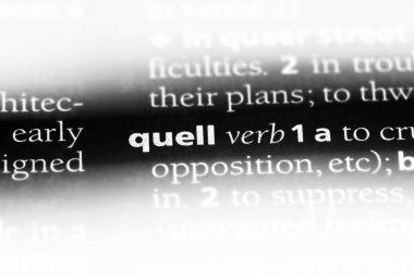 bir sözlüğü'ndeki sözcüğü bastırmak. kavram bastırmak.