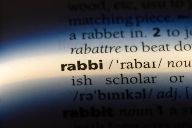 Haham Word'de bir sözlük. Haham kavramı.