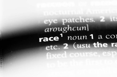 yarış Word'de bir sözlük. yarış kavramı.