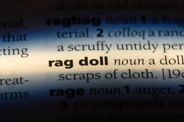 bez bebek kelime sözlüğe. bez bebek kavramı.