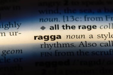 ragga Word'de bir sözlük. ragga kavramı.