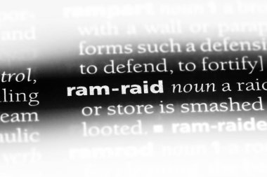 RAM RAID sözcük sözlüğe. RAM RAID kavramı.