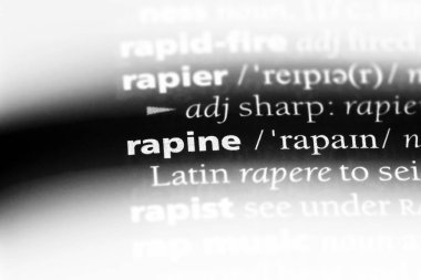 yağma Word'de bir sözlük. yağma kavramı.