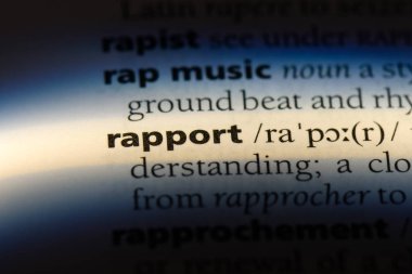 uyum Word'de bir sözlük. ilişki kavramı.