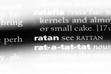 Ratan Word'de bir sözlük. Ratan kavramı.