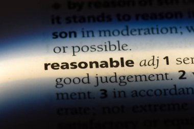 bir sözlüğü'ndeki makul sözcüğü. makul kavramı.