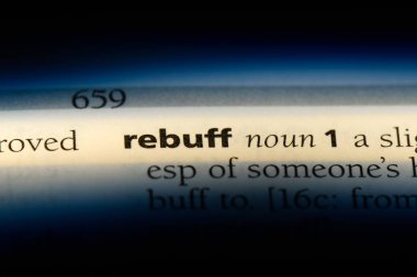 bir sözlüğü'ndeki sözcüğü ret. ret kavramı.