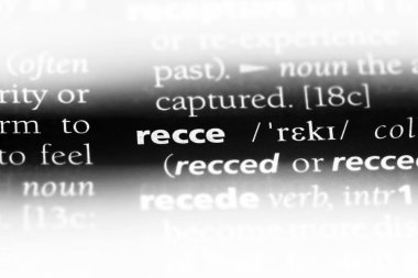 bir sözlüğü'ndeki keşif sözcüğü. keşif kavramı.