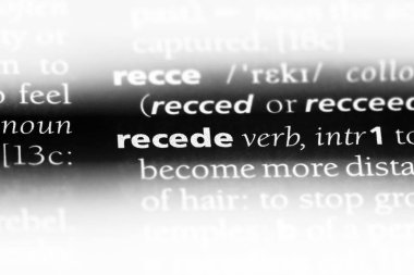 bir sözlüğü'ndeki sözcüğü çekilmek. çekilmek kavramı.