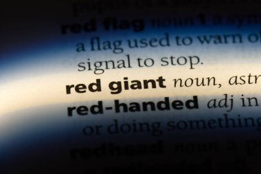 Kırmızı GIGANT Word'de bir sözlük. Kırmızı GIGANT kavramı.