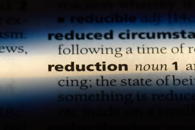 azaltma Word'de bir sözlük. azaltma kavramı.