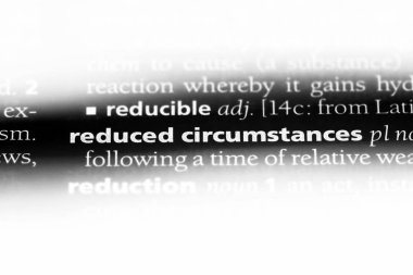 indirimli koşullar Word'de bir sözlük. indirimli koşullar kavramı.