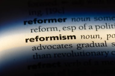 reformizm Word'de bir sözlük. reformizm kavramı.