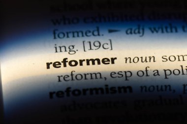 reformcu Word'de bir sözlük. reformcu kavramı.