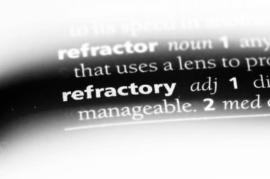 ateşe dayanıklı tek kelimeyle bir sözlük. ateşe dayanıklı kavramı.