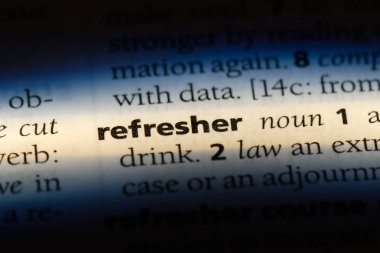 Yenileyici Word'de bir sözlük. Yenileyici kavramı.