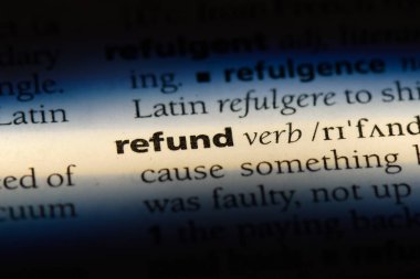 geri ödeme Word'de bir sözlük. geri ödeme kavramı.