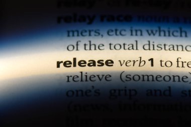 Word'de bir sözlük serbest bırakın. Yayın kavramı.