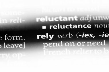 Word'de bir sözlük kullanır. kavram güveniyor.