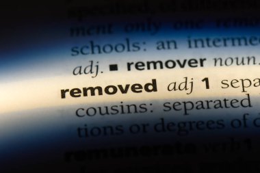 kaldırılan sözcük sözlüğe. kaldırılan kavramı.