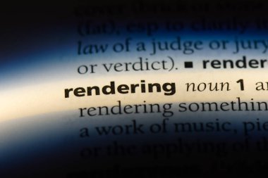 işleme Word'de bir sözlük. işleme kavramı.