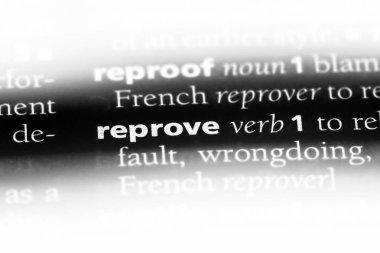 bir sözlüğü'ndeki sözcüğü ayıplamak. kavram ayıplamak.