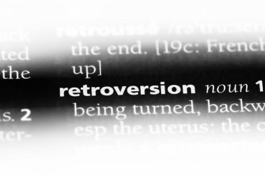 retroversion sözcük sözlüğe. retroversion kavramı.