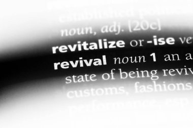 canlanma Word'de bir sözlük. canlanma kavramı.