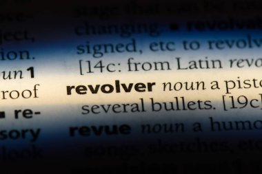 tabanca Word'de bir sözlük. tabanca kavramı.