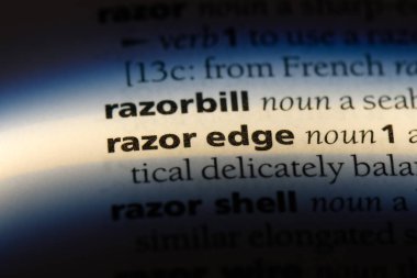 ustura kenar sözcük sözlüğe. ustura kenar kavramı.