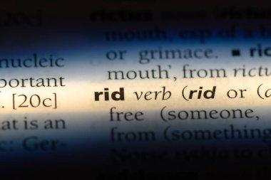 bir sözlüğü'ndeki sözcüğü kurtulmak. kavram kurtulmak.