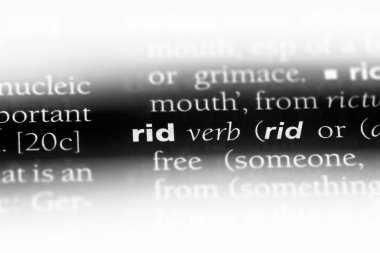 bir sözlüğü'ndeki sözcüğü kurtulmak. kavram kurtulmak.