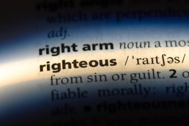 salih tek kelimeyle bir sözlük. salih kavramı.