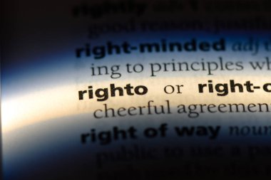 Tamam Word'de bir sözlük. Tamam kavramı.